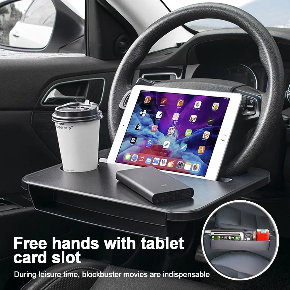 Tablet Lap Desk - Meja Laptop Multifungsi untuk Mobil, Alas