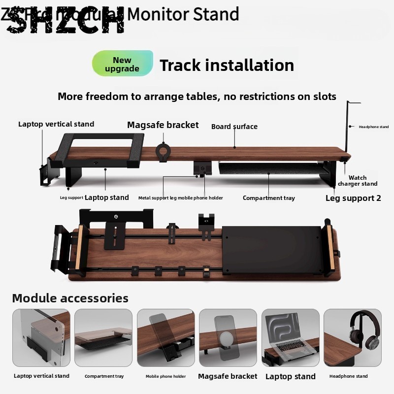 Tablet Lap Desk - Z3 Pro Modular Monitor Riser Stand