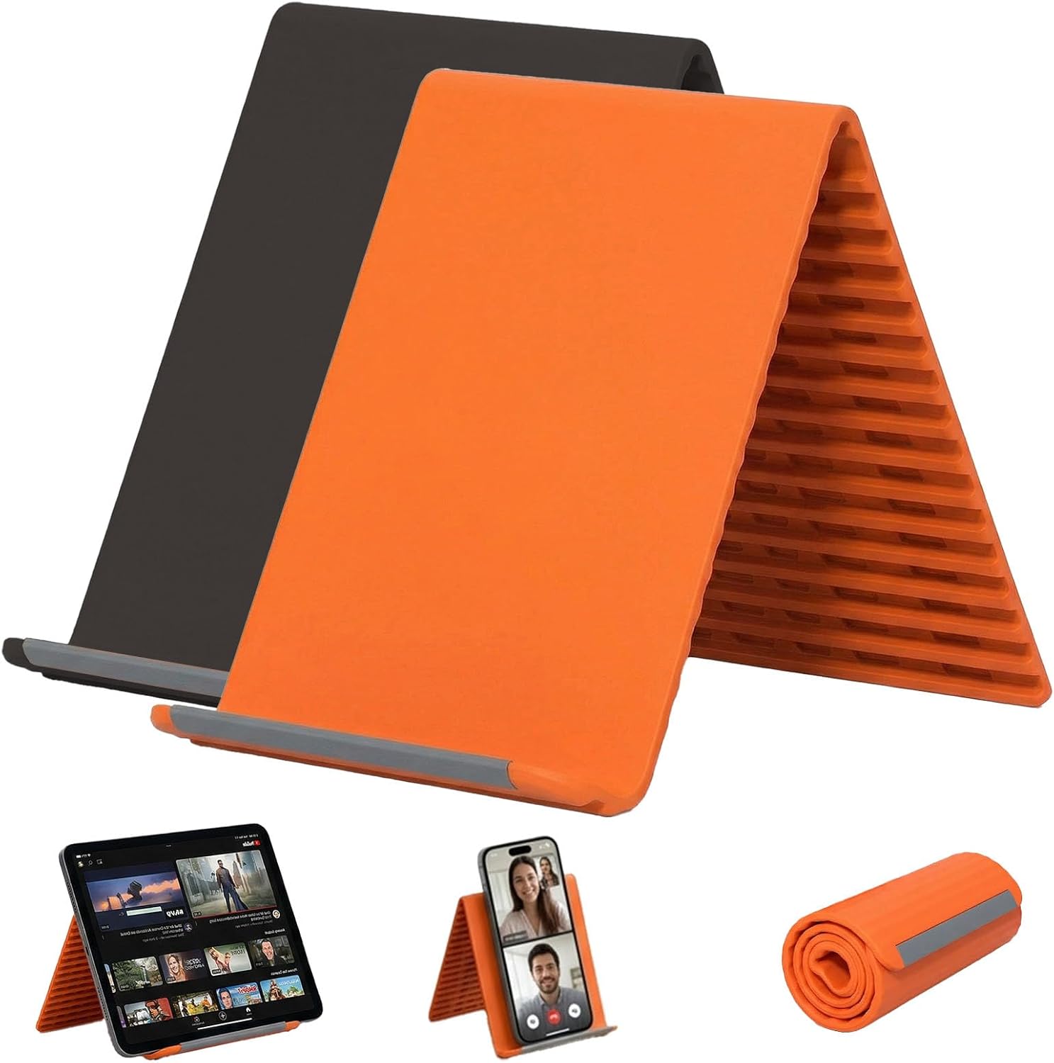 Essential Tablet Accessories - Penyangga Ponsel Silikon Portabel, Braket Fleksibel