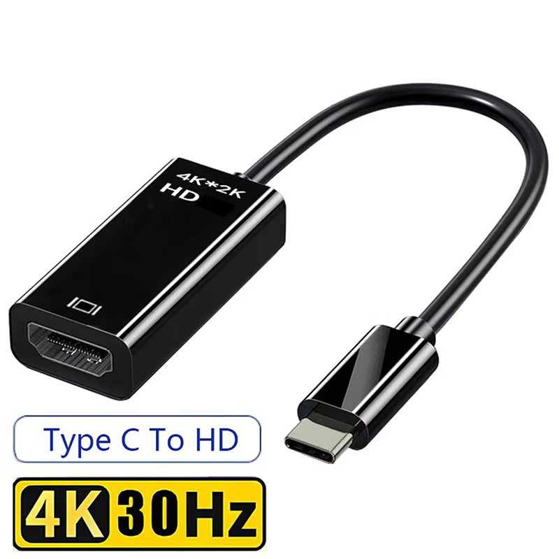 Hdmi Adapter Tablet - Adaptor Kabel HDTV Tipe C HDMI-kompatibel