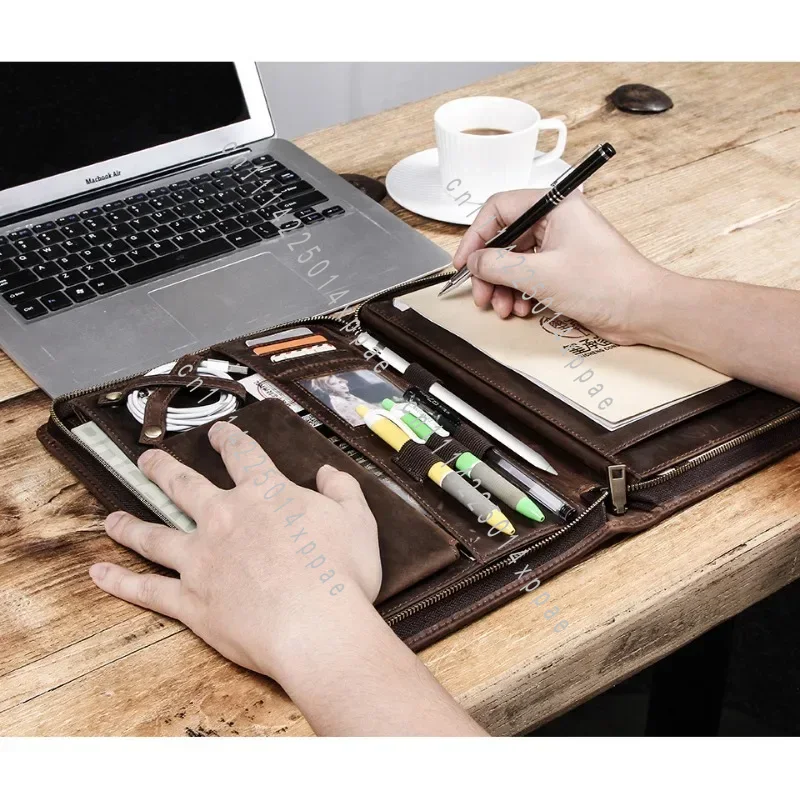Tablet Tech Accessories - Tas Penyimpanan Tablet Kulit untuk iPad