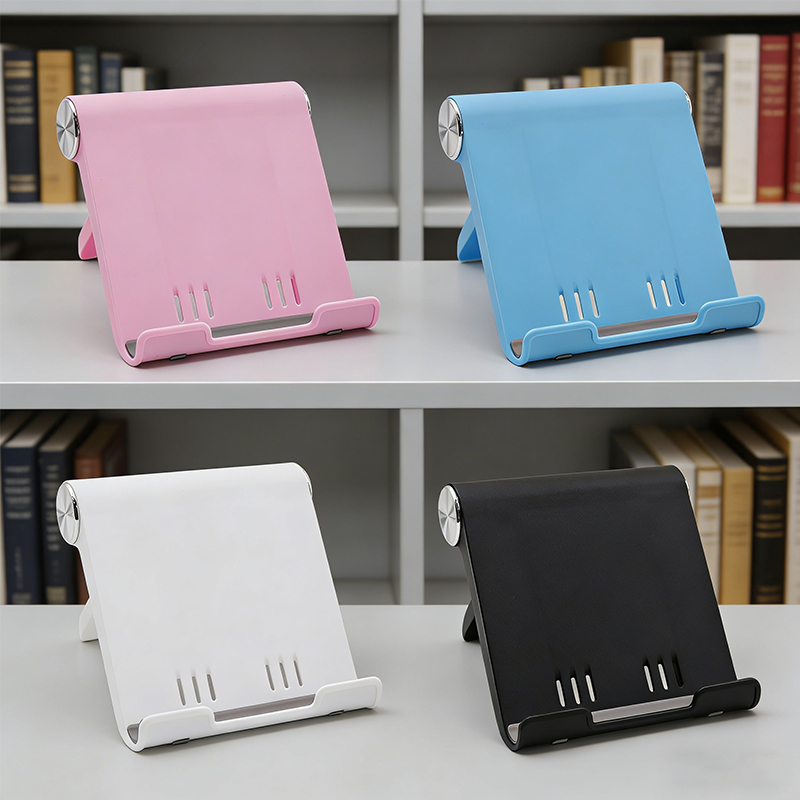 Essential Tablet Accessories - Penyangga Ponsel Lipat Universal untuk Meja,