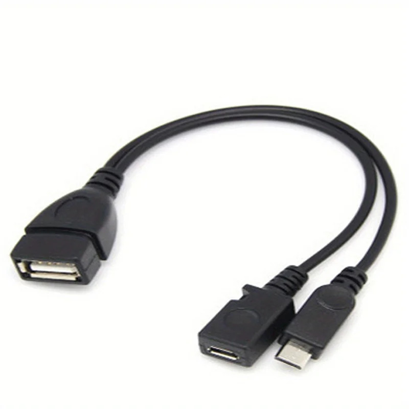 Adaptor Splitter USB OTG 2-in- - Tablet Tech Accessories ulasan dan harga