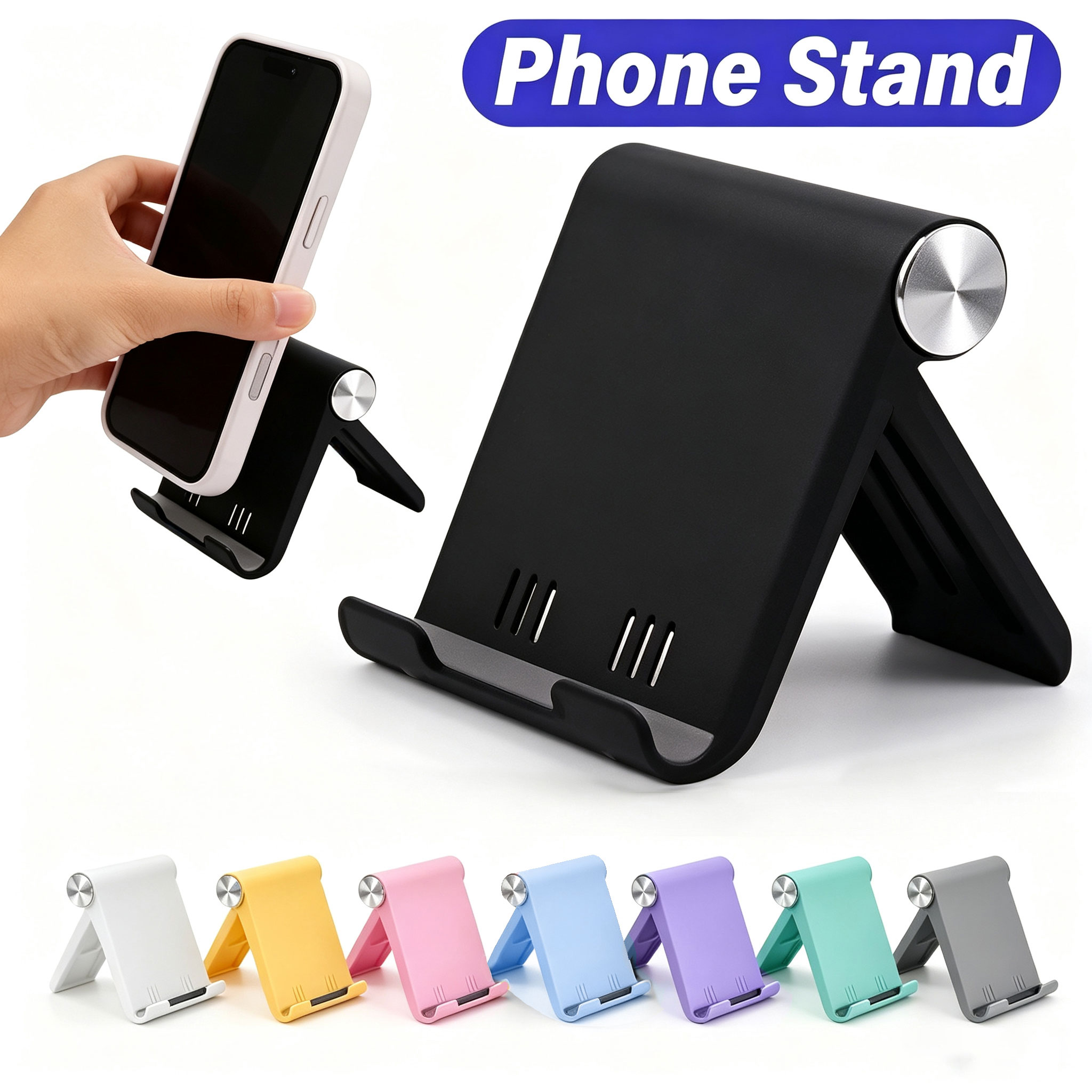 2 buah Penyangga Ponsel Lipat, - Essential Tablet Accessories ulasan dan harga