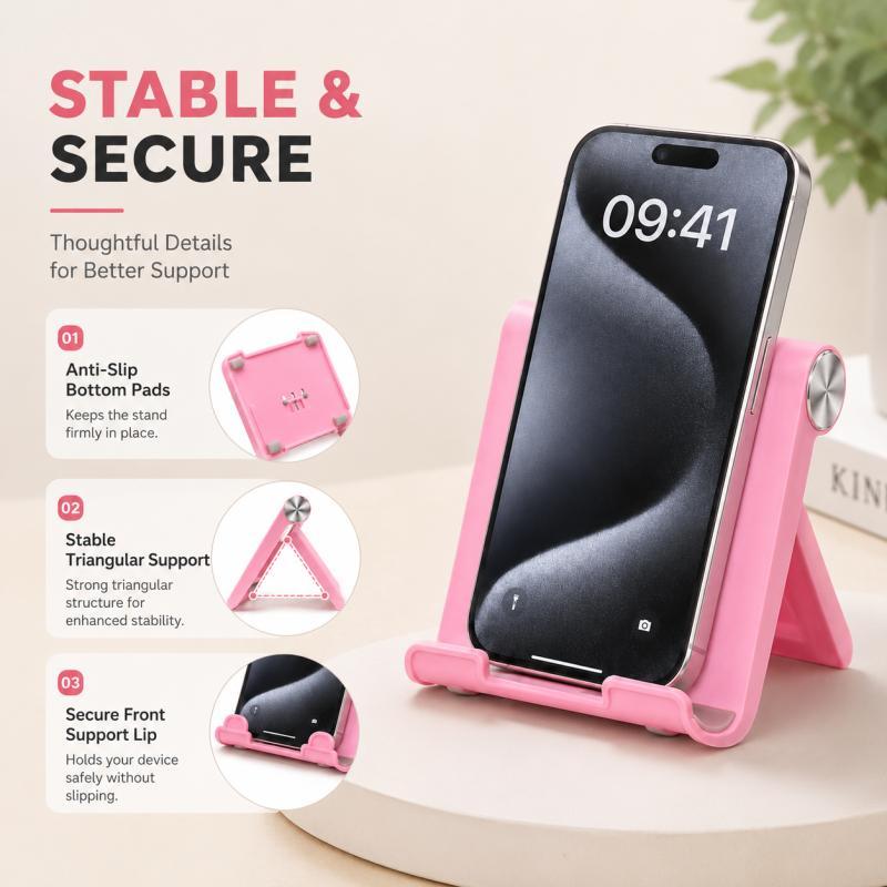 2 buah Penyangga Ponsel Lipat, - Essential Tablet Accessories ulasan dan harga