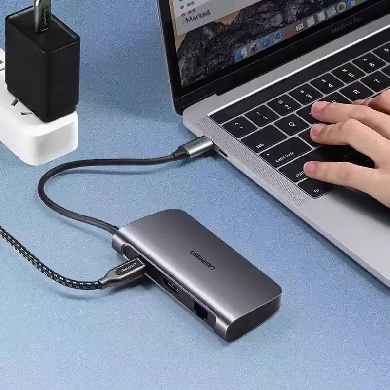 UGREEN 50771 6 in 1 USB C Hub  - Hdmi Adapter Tablet ulasan dan harga