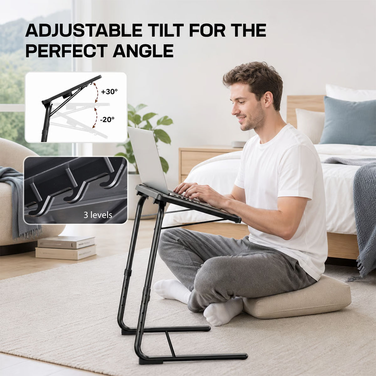 Meja Laptop yang Dapat Disesua - Tablet Lap Desk ulasan dan harga