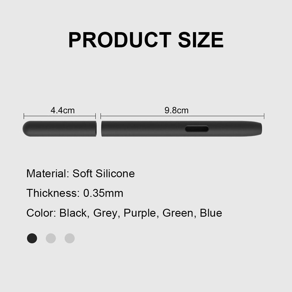 Sarung pensil silikon ergonomi - Vortex Tablet Accessories ulasan dan harga